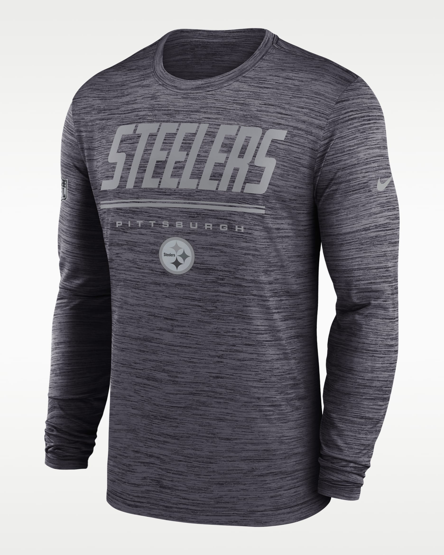 Pittsburgh Steelers Sideline Team Issue Velocity Men's Nike Dri